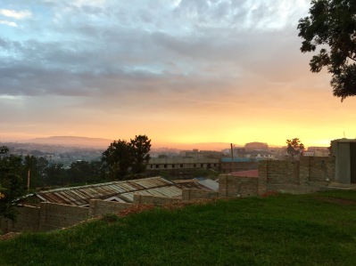 view from the MGH house, Mbarara, Uganda