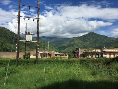 View from a rural health village; Bugoye, Uganda